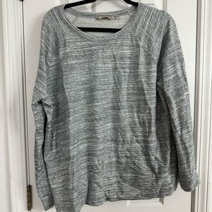 Athleta size Large lycocell modal long sleeveeve Bandha sweatshirt